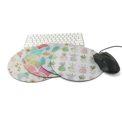 Sublimasyon Yuvarlak Mouse Pad ( 2mm ) - 1