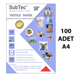 Subtec Sublimasyon Tekstil Kağıdı A4 - 1