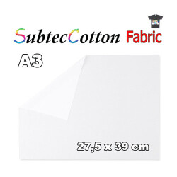 SubtecCotton A3 Fabric 27,5x39 cm (5 adet ) - 1