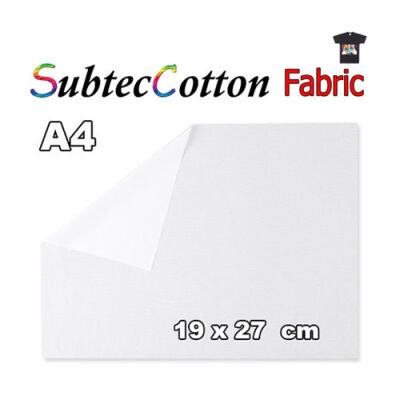 SubtecCotton A4 Fabric 19x27 cm (10 adet ) - 1