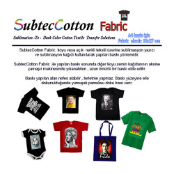 SubtecCotton A4 Fabric 19x27 cm (10 adet ) - 2