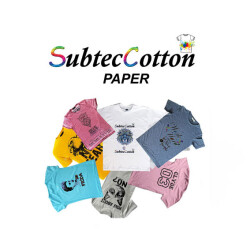 SubtecCotton Transfer Baskı Kağıdı ( 10 adet A4) - 3