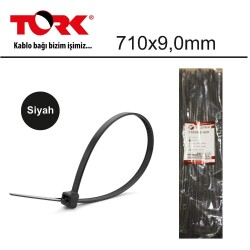 Tork TRK-710-9,0mm Beyaz 100lü Kablo Bağı - 1