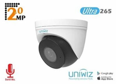 Uniwiz IPC-T312-APKZ 2MP 2.8-12 mm Motorize Lensli Ip Dome Kamera - 1