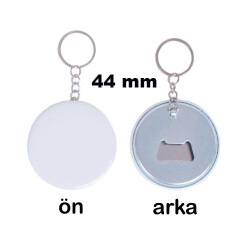 Uv Baskı İçin 44 mm Açacaklı Anahtarlık - 3