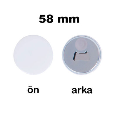 Uv Baskı İçin 58 mm Magnet Açacak - 2