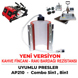 Yeni Ver. Fincan ve Rakı Bardağı Rezistansı (AP-210 , 5IN1-28X38 , 5IN1-38X38 ) - 1